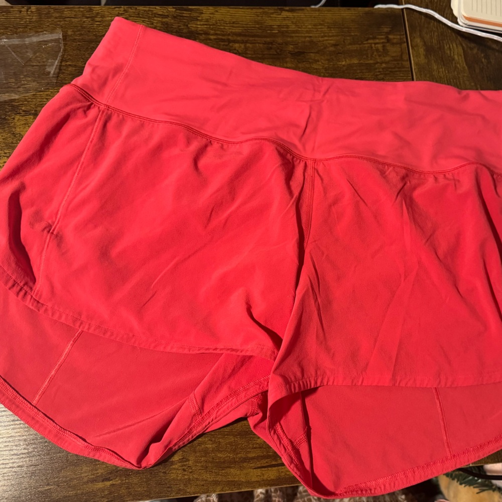 Lululemon Coral/Hot Pink Shorts